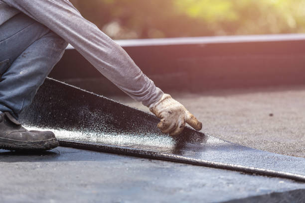 Professional Waterproofing technician working in Lannon, WI